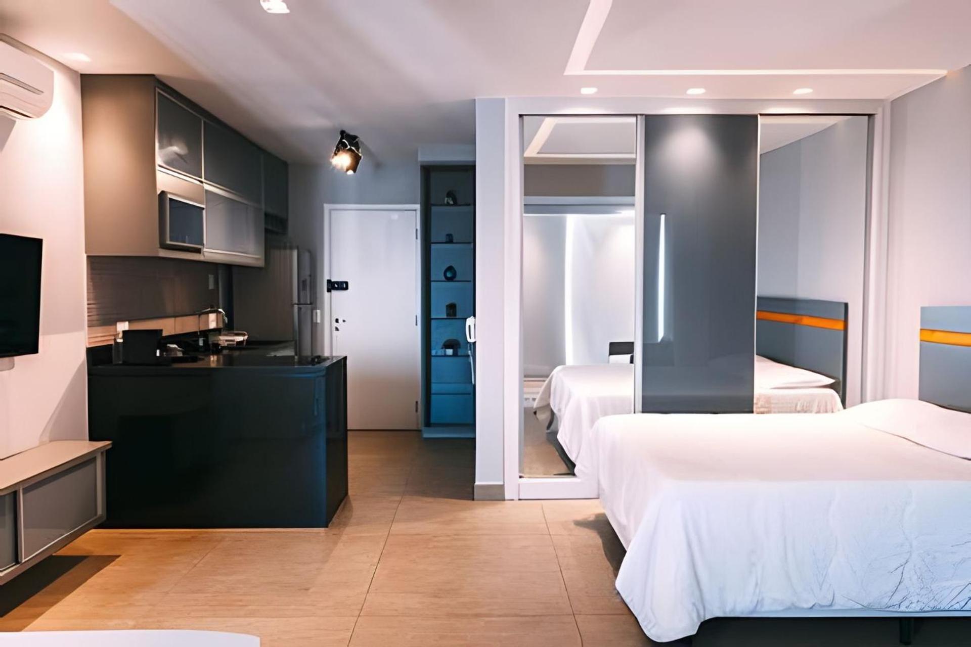 Multihouse - Moderno Studio no Brooklin IV San Paolo Esterno foto